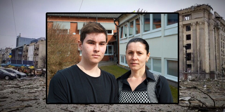 Irina bor tillsammans med sin son Fedor på akutboendet i Ingelstad: ”Vi är trygga nu”