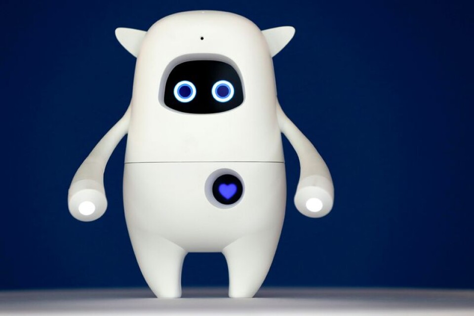 En så kallad social robot som klarar av att kommunicera med människor.