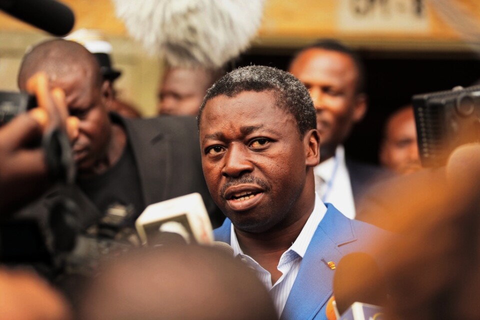 Faure Gnassingbe är president i Togo. Arkivbild.
