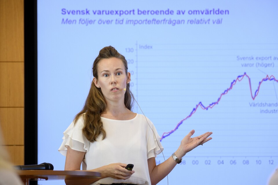 Susanne Spector, chefsanalytiker på Nordea, har studerat utvecklingen i Sveriges regioner. Arkivbild.