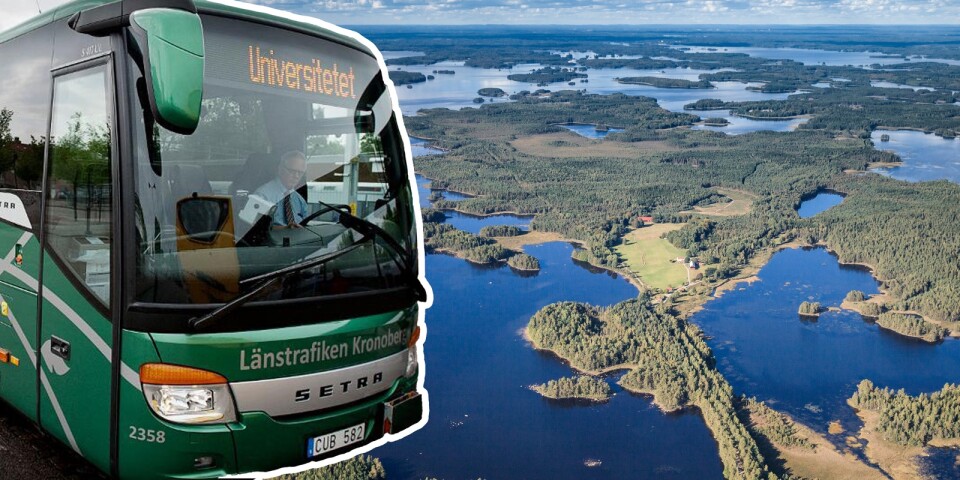 Alvesta kommun och länstrafiken introducerar en ny busslinje som ska gå till och från Åsnens nationalpark.