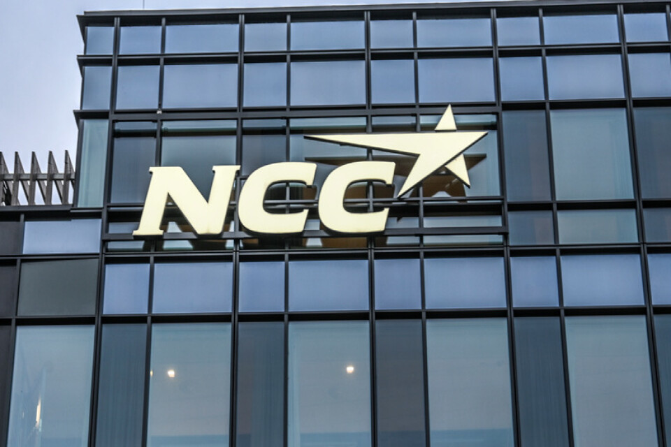 Bygg- och fastighetsföretaget NCC:s huvudkontor i Solna. Arkivbild.