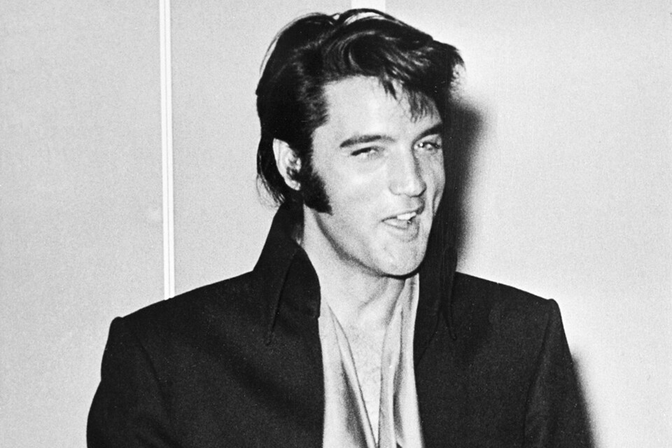 Elvis fotograferad 1969.