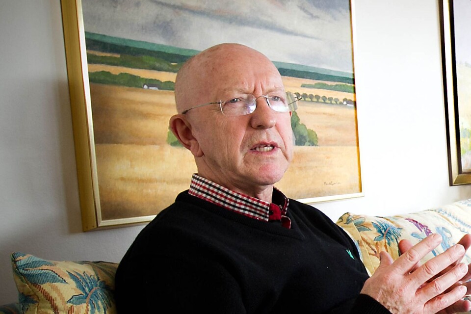 Olof Arvidsson, ordförande i Ystads demensförening