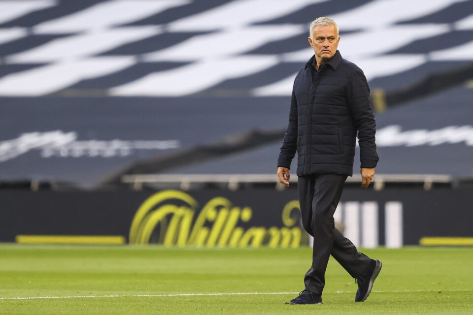 Tottenhams manager Jose Mourinho.