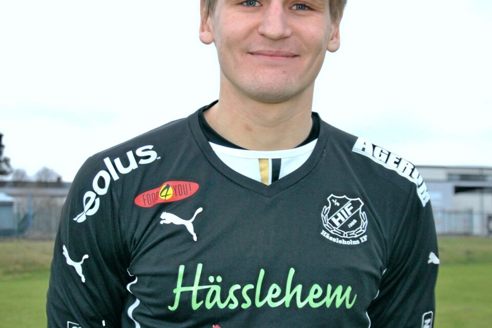 Christoffer Eklund hann spela i Hässleholms IF i ett och ett halvt år men tog aldrig en startplats. Foto: Marika Höghäll/Arkiv