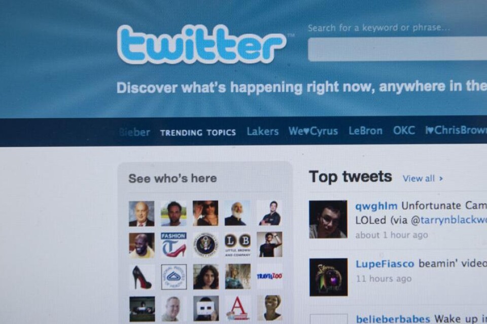 #Prataomdet har satt microbloggen Twitter på tapeten hos fler.