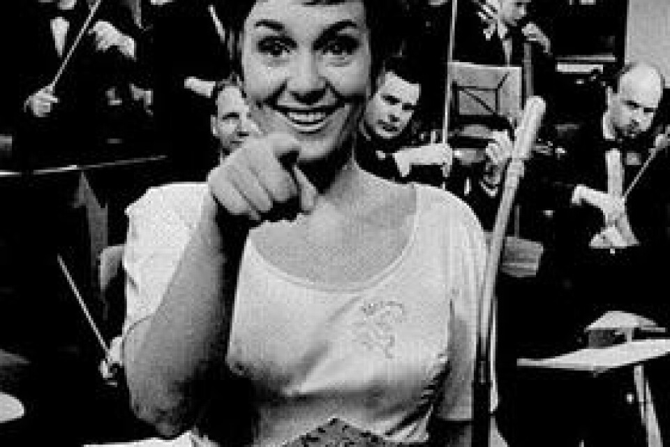 1961 vann Siw Malmkvist Melodifestivalen med "April, april". Bilder: Scanpix