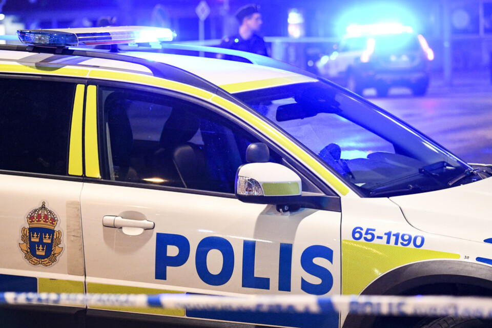 Polis larmades efter en misshandel i Västerås. Arkivbild.