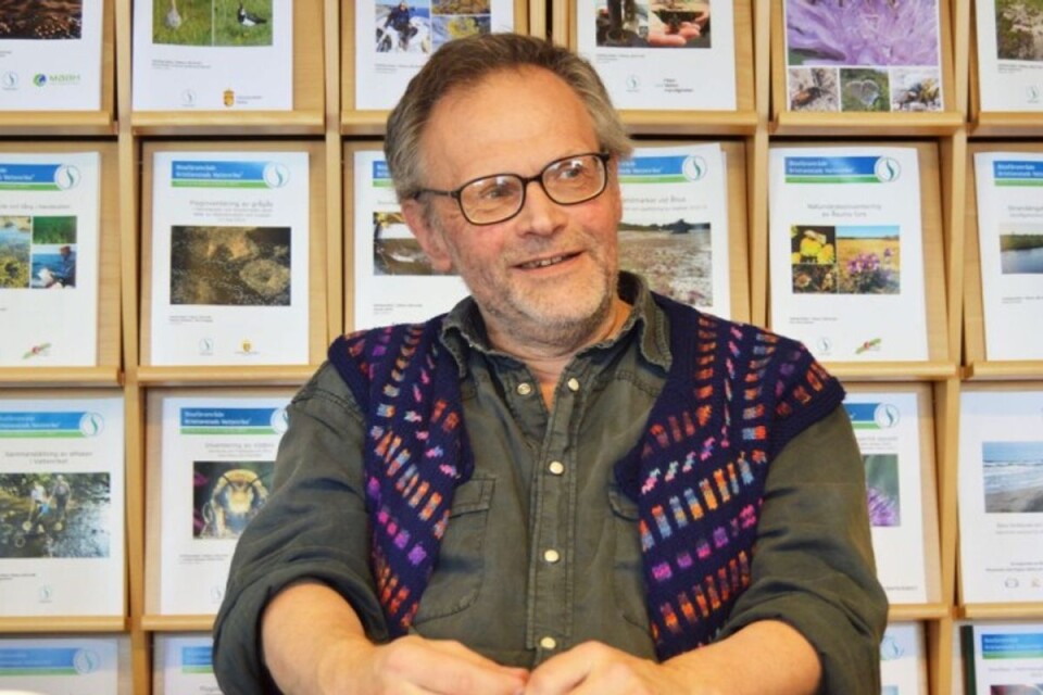 Rolf Sjöberg, vandrare som skrev medborgarförslag och önskade en ny sträcka av Skåneleden genom Vattenriket.