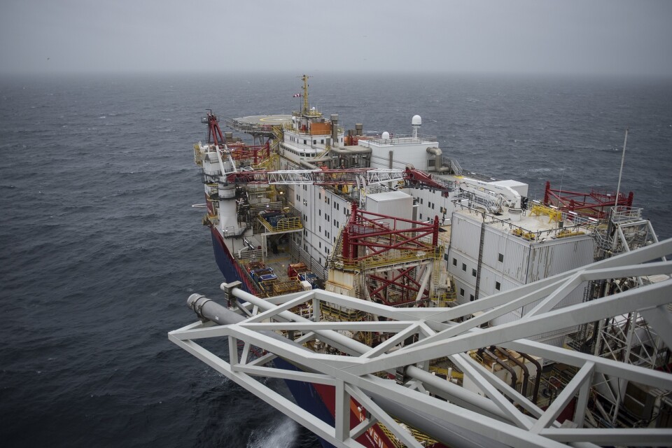 En potentiell oljestrejk kan få stora konsekvenser för Norges oljeproduktion. Arkivbild.