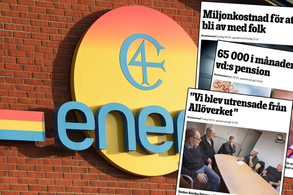 C4 Energis ordförande Rune Simonsson (L) har inga synpunkter på hur bolagets ledning har köpt ut och pensionerat personal.