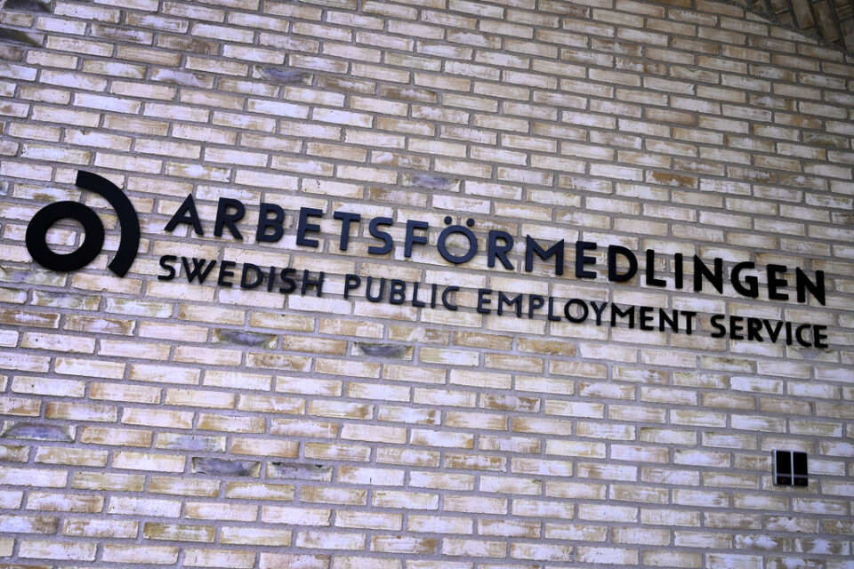 Arbetsförmedlingens huvudkontor i Solna. Arkivbild.