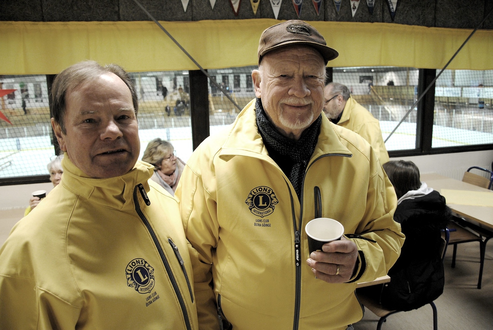 Ronny Nilsson och Jan Erlandsson i Lions njöt av den 41:a upplagan av Lions cup i hockey i Trollarinken.