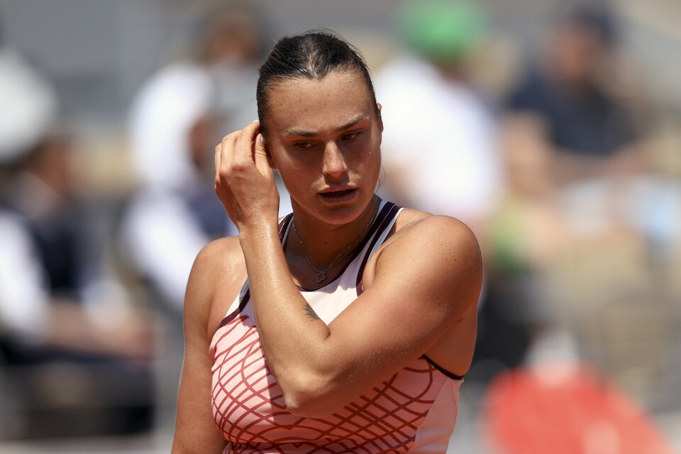 Aryna Sabalenka har stått i fokus under tennismästerskapen, främst av politiska skäl.