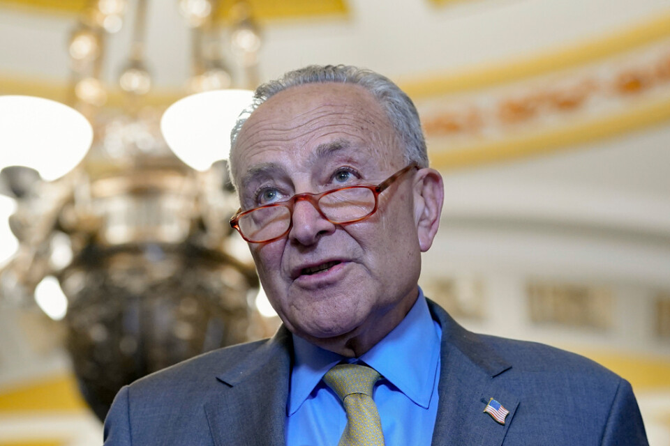 Chuck Schumer, Demokraternas majoritetsledare i senaten.