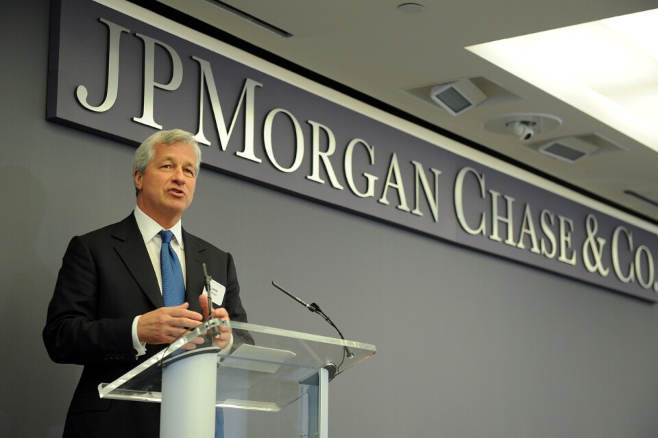 Jamie Dimon är vd och styrelseordförande för JP Morgan Chase. Arkivbild.