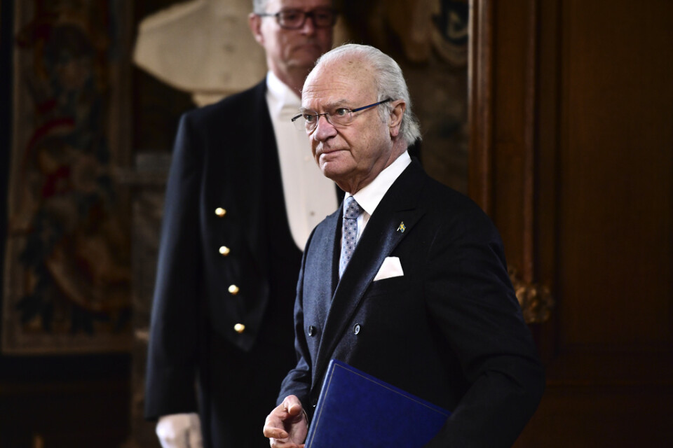 Kung Carl XVI Gustaf har tagit initiativet till en tv-sänd minnesgudstjänst för pandemins offer. Arkivbild.