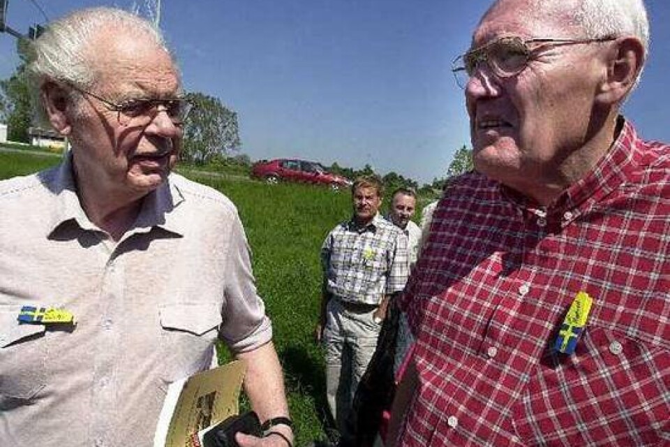 Fortsatta kontakter med Sverige. Professor Günter Wiemann och Manfred Viering som var med på resan för 50 år sedan har fortfarande starka band till Sverige.