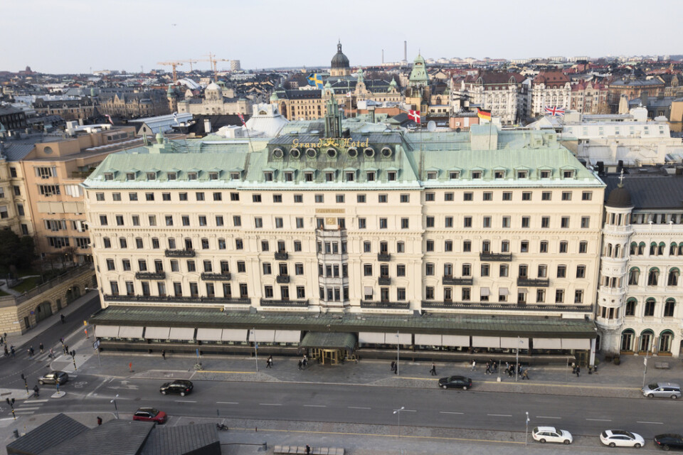 Grand Hôtel på Blasieholmen i Stockholm.