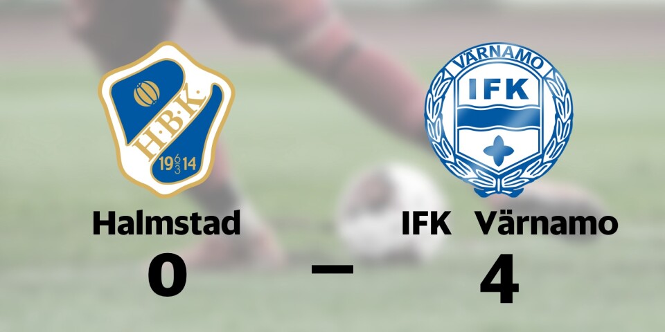 IFK Värnamo vann borta mot Halmstad