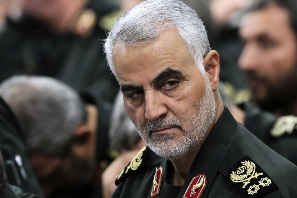 Generalmajor Qassem Soleimani. Arkivbild.