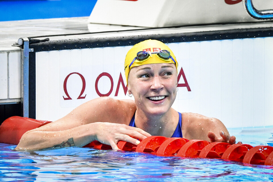 Sarah Sjöström tog EM-guld på 50 meter fritt. Arkivbild.