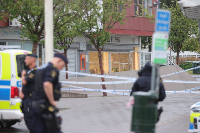 Tonårspojke och man skjutna i Borås