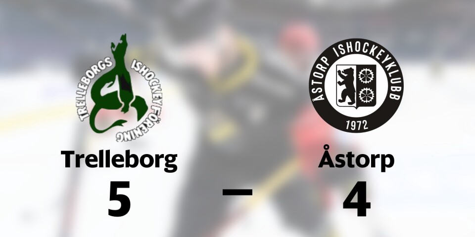 Trelleborg vann mot Åstorp IK