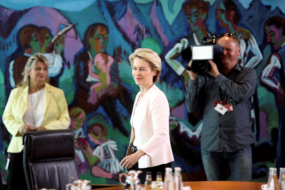 Ur­su­la von der Leyen, ny kom­mis­sions­ord­fö­ran­de?      Foto: TT