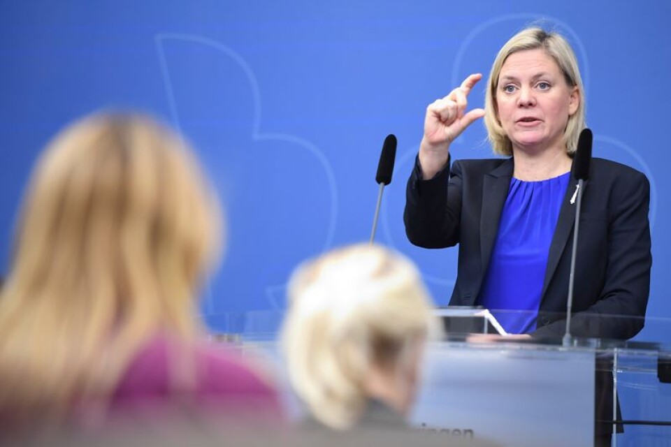 Titta, så låg ser statsskulden ut att vara 2018! Nja, inte riktigt så uttryckte sig finansminister Magdalena Andersson (S), men närapå.