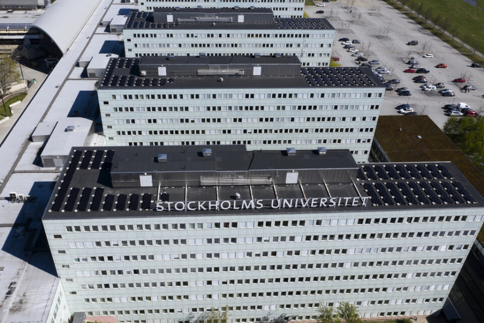 Stockholms universitet vid Frescati i Stockholm. Arkivbild.