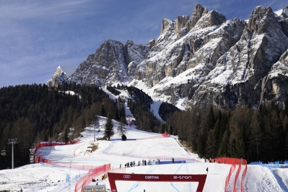 Alpina VM i Cortina kommer att hållas i februari 2021. Arkivbild.