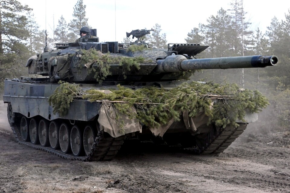 Polen är redo att skicka stridsvagnar av typen Leopard till Ukraina, enligt den polske presidenten. Arkivbild.