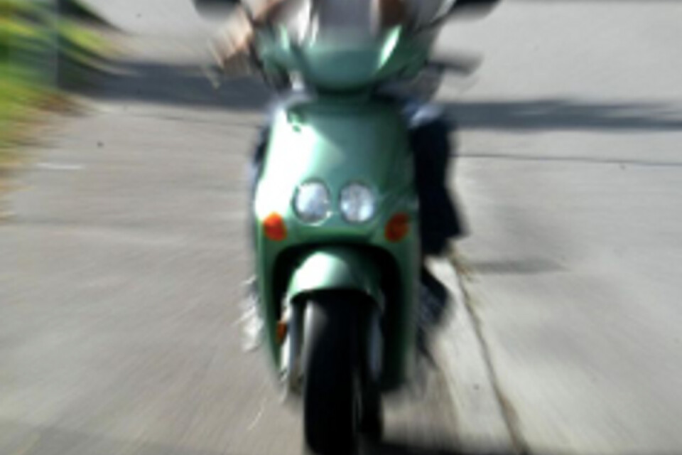 Mopeder stör friden utanför Kvantum. (Arkivbild)