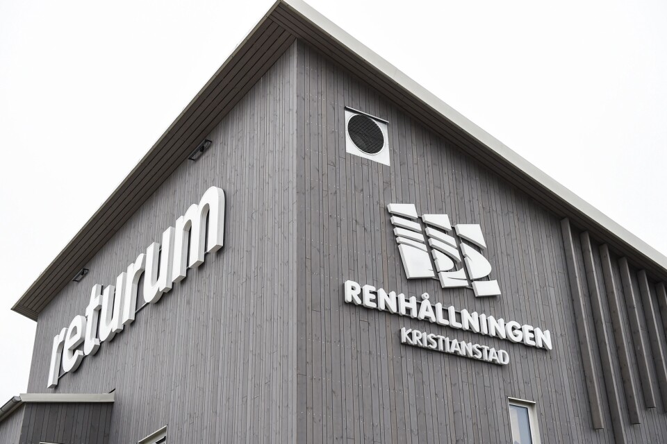 Returum är det största återvinningscentralen i Kristianstads kommun.