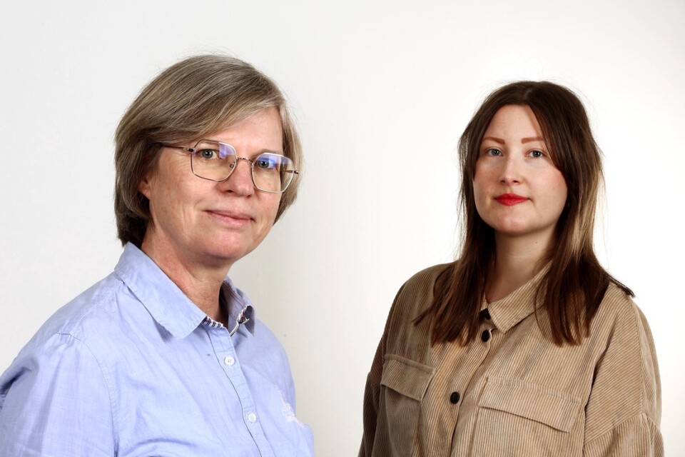 Sofia Hedman och Frida Lindström är Barometern-OT:s team bakom nya artikelserien Östersjön på djupet.