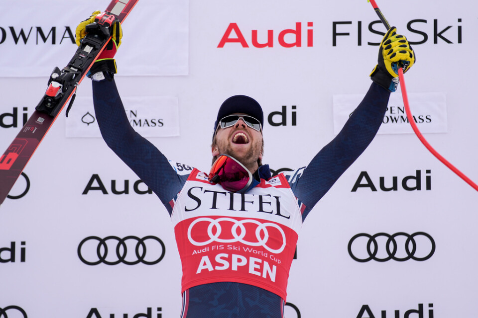 Aleksander Aamodt Kilde vann störtloppet i Aspen och säkrade även segern i störtloppscupen.