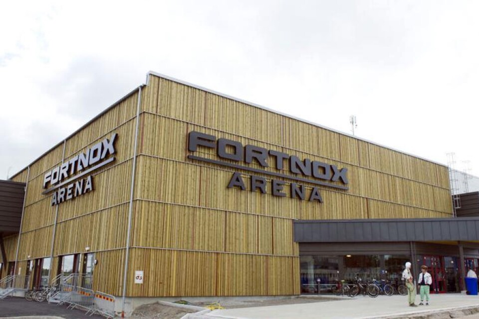 Modern arena.?Fortnox Arena lär vara den mest moderna innebandyarenan som finns.