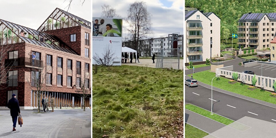 Krisdrabbade byggprojekt i Borås: ”Det är pausat – marknaden tvärdog”