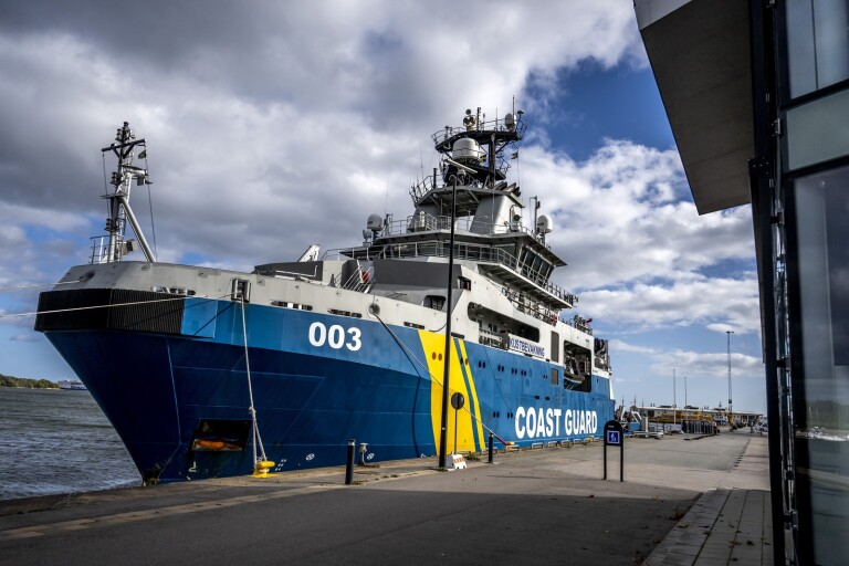 Efter intensivt arbete vid Nord Stream-läckan – Karlskronafartyget vid kaj igen