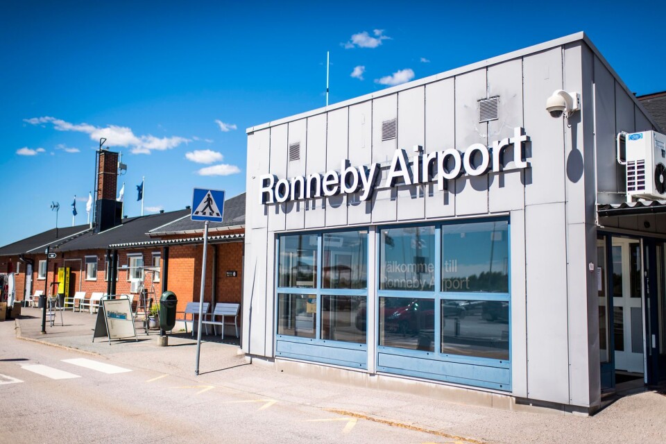 En ny flyglinje från Ronneby airport kan bli verklighet.