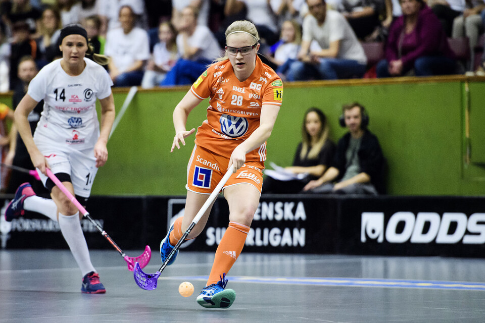 Veera Kauppi gjorde 91 poäng för Iksu förra säsongen, men säsongen tog oväntat slut i semifinal. I år hoppas hon att laget motsvarar favoritskapet och går hela vägen. Arkivbild.