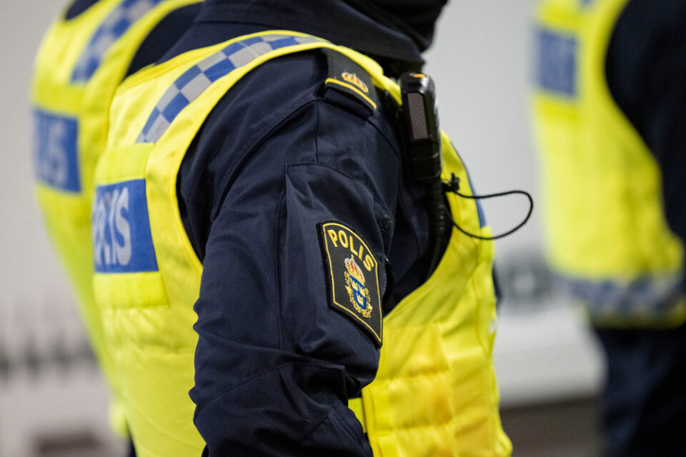 En polis fälls i Skaraborgs tingsrätt för dataintrång – för andra gången – och riskerar nu avsked. Arkivbild.