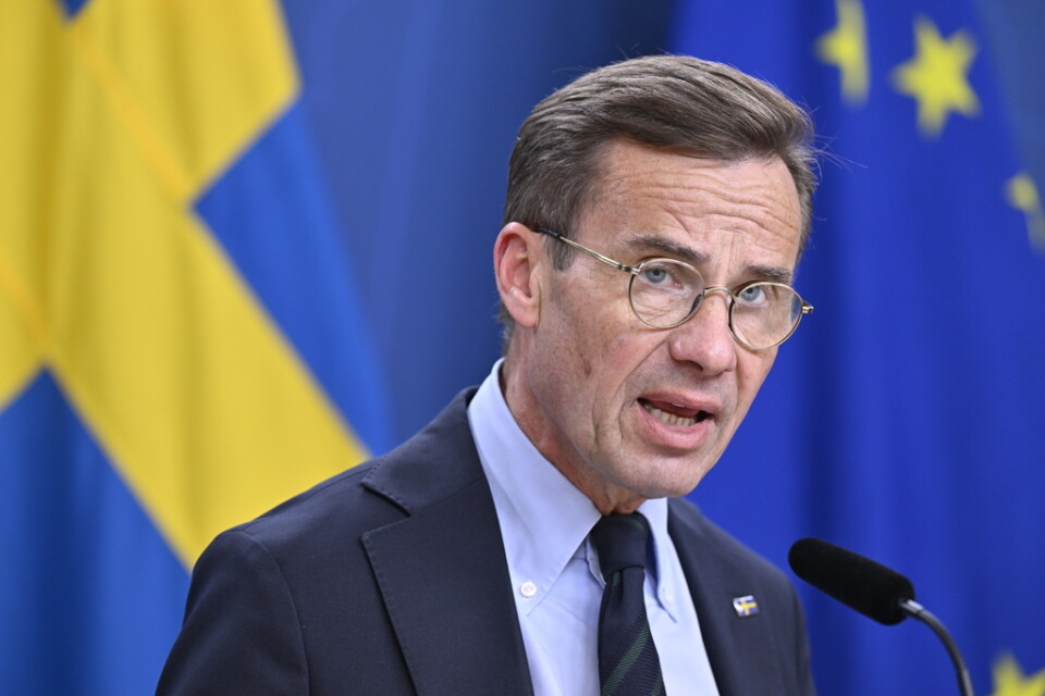 Statsminister Ulf Kristersson säger att det som inträffat är "helt oacceptabelt".