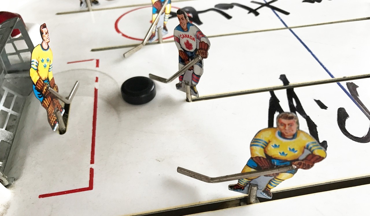 Torsson skänker sitt hockeyspel till Musikhjälpen. 
Foto: Torsson