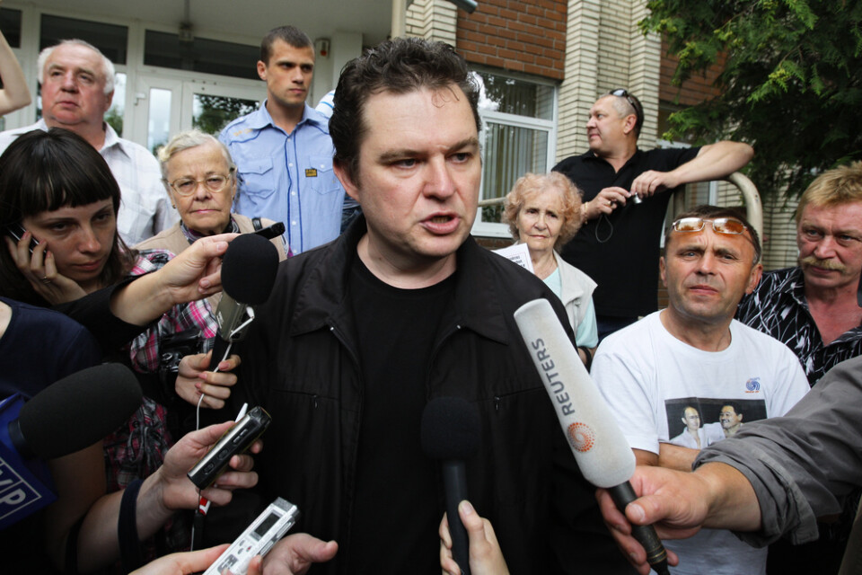 Den polske journalisten Andrzej Poczobut. Arkivbild.