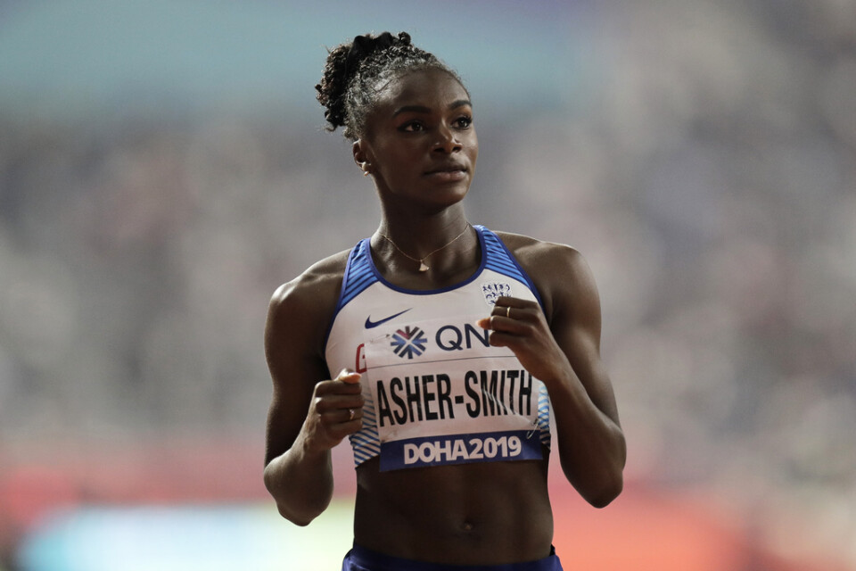 Brittiskan Dina Asher-Smith tog silver på 100 meter. Blir det guld på dubbla distansen i kväll?