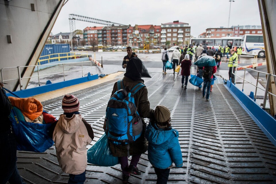 Hösten 2015 blev Trelleborg transitkommun för många ensamkommande flyktingbarn.