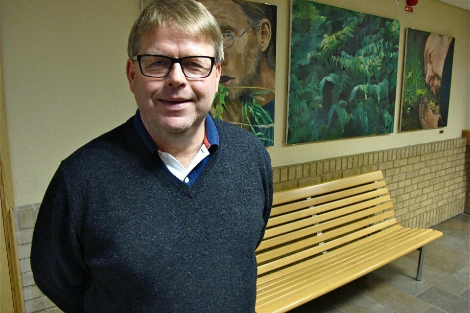 Mikael Svanström och hans partikamrater i Socialdemokraterna tänker driva linjen att ett trygghetsboende ska byggas på Awe-fastigheten. Foto: Arkiv Peter Lejon
